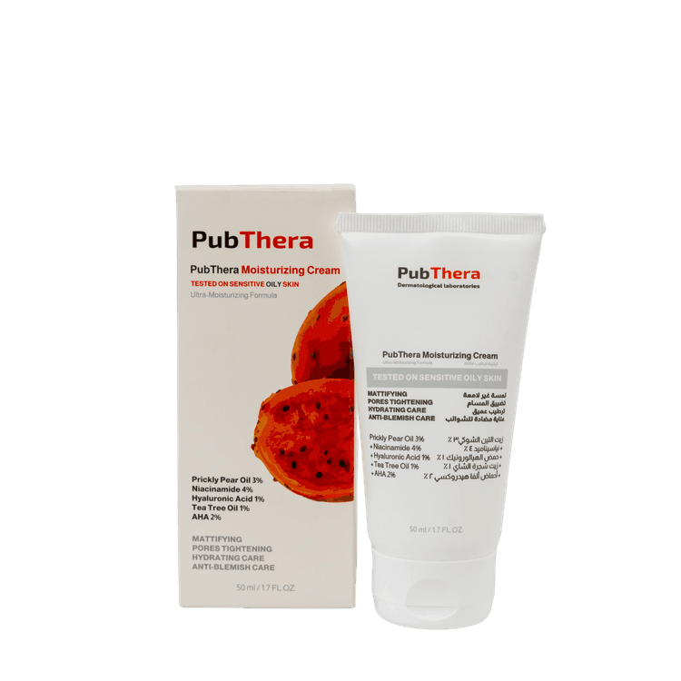 Prickly Pear - Facial Moisturizer For Oily Skin - Natural skincare product from PubThera